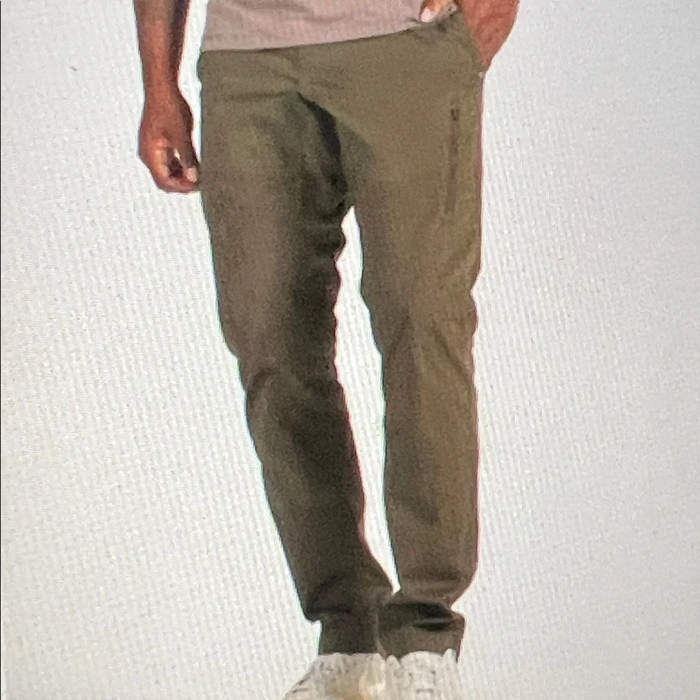 Vuori Men's Brown Green Ripstop Men Pants Size XL